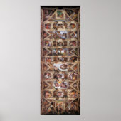 Sistine Chapel Ceiling Poster (Voorkant)