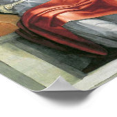 Sistine Chapel Ceiling - Prophet Joel Michelangelo Poster (Hoek)