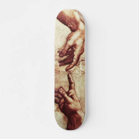 Sistine Chapel Creation of Adam Skateboard Pro (Voorkant)