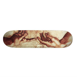 Sistine Chapel Creation of Adam Skateboard Pro