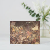 Sistine Chapel - De jeugd van Mozes Briefkaart (Staand voorkant)