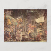 Sistine Chapel - De jeugd van Mozes Briefkaart (Voorkant)