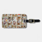 Sistine Chapel Michelangelo - Vaticaan, Rome, Ital Bagagelabel (Voorkant horizontaal)