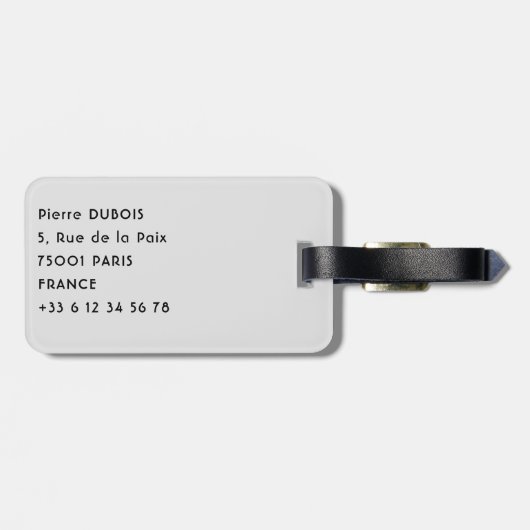 Sistine Chapel Michelangelo - Vaticaan, Rome, Ital Bagagelabel (Achterkant horizontaal)