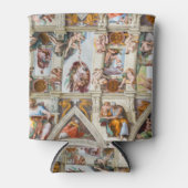 Sistine Chapel Michelangelo - Vaticaan, Rome, Ital Blikjeskoeler (Voorkant)