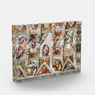 Sistine Chapel Michelangelo - Vaticaan, Rome, Ital Fotoblokken