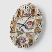 Sistine Chapel Michelangelo - Vaticaan, Rome, Ital Grote Klok (Hoek)