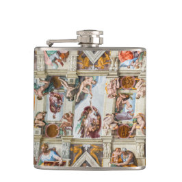 Sistine Chapel Michelangelo - Vaticaan, Rome, Ital Heupfles