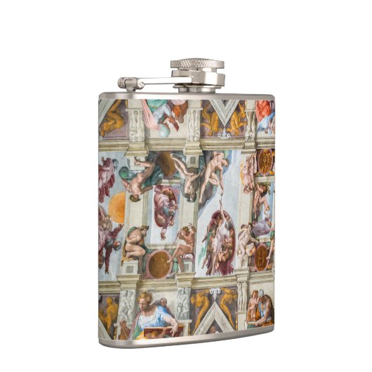 Sistine Chapel Michelangelo - Vaticaan, Rome, Ital Heupfles (Rechts)