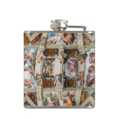 Sistine Chapel Michelangelo - Vaticaan, Rome, Ital Heupfles (Achterkant)