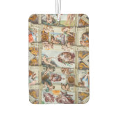 Sistine Chapel Michelangelo - Vaticaan, Rome, Ital Luchtverfrisser (Achterkant)