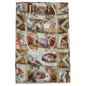Sistine Chapel Michelangelo - Vaticaan, Rome, Ital Medium Cadeauzakje (Voorkant)