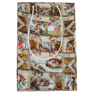 Sistine Chapel Michelangelo - Vaticaan, Rome, Ital Medium Cadeauzakje