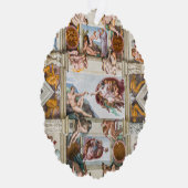 Sistine Chapel Michelangelo - Vaticaan, Rome, Ital Ornament Kaart (Rechts)