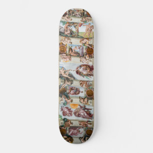 Sistine Chapel Michelangelo - Vaticaan, Rome, Ital Persoonlijk Skateboard