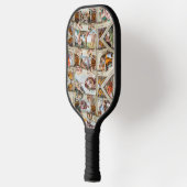 Sistine Chapel Michelangelo - Vaticaan, Rome, Ital Pickleball Paddle (Links)