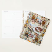 Sistine Chapel Michelangelo - Vaticaan, Rome, Ital Planner (Display)
