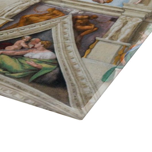 Sistine Chapel Michelangelo - Vaticaan, Rome, Ital Snijplank (Hoek)