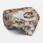 Sistine Chapel Michelangelo - Vaticaan, Rome, Ital Stropdas (Opgerold)