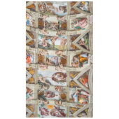 Sistine Chapel Michelangelo - Vaticaan, Rome, Ital Tafelkleed (Voorkant)