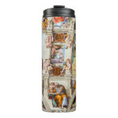 Sistine Chapel Michelangelo - Vaticaan, Rome, Ital Thermosbeker (Voorkant)