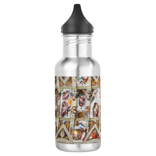Sistine Chapel Michelangelo - Vaticaan, Rome, Ital Waterfles (Links)