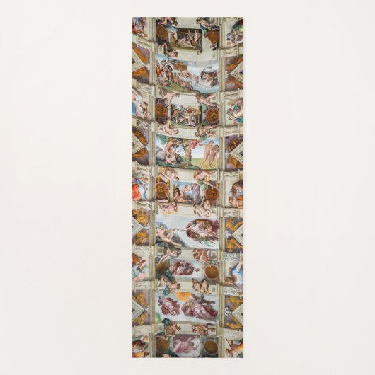 Sistine Chapel Michelangelo - Vaticaan, Rome, Ital Yogamat (Voorkant)