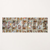 Sistine Chapel Michelangelo - Vaticaan, Rome, Ital Yogamat (Voorkant (horizontaal))