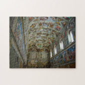 sistine chapel oost legpuzzel (Horizontaal)