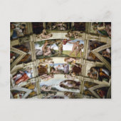 Sistine Chapel, Vaticaan, Rome, Italië Briefkaart (Voorkant)
