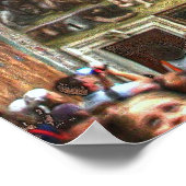 Sistine Chapel, Vaticaanstad, Rome, Italië Poster (Hoek)