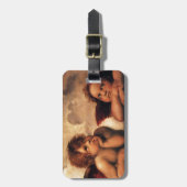 Sistine Madonna 2 Angels door Raphael Bagagelabel (Voorkant verticaal)