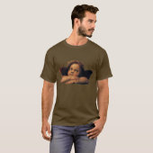 Sistine Madonna, Angels detail van Raphael Sanzio T-shirt (Voorkant volledig)