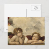 Sistine Madonna Angels door Raphael Briefkaart (Voorkant / Achterkant)