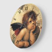 Sistine Madonna Angels door Raphael Sanzio Grote Klok (Hoek)