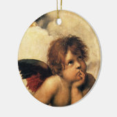 Sistine Madonna Angels door Raphael Sanzio Keramisch Ornament (Links)