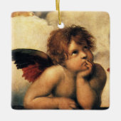 Sistine Madonna Angels door Raphael Sanzio Keramisch Ornament (Voorkant)