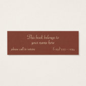 Sistine Madonna Angels door Raphael Sanzio Mini Visitekaartjes (Achterkant)