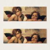 Sistine Madonna Angels door Raphael Sanzio Mini Visitekaartjes (Voorkant /achterkant)