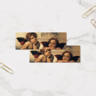 Sistine Madonna Angels door Raphael Sanzio Mini Visitekaartjes
