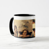 Sistine Madonna Angels door Raphael Sanzio Mok (Voorkant links)