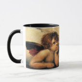 Sistine Madonna Angels door Raphael Sanzio Mok (Links)