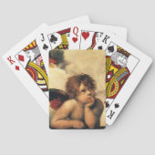 Sistine Madonna Angels door Raphael Sanzio Pokerkaarten (Achterkant)