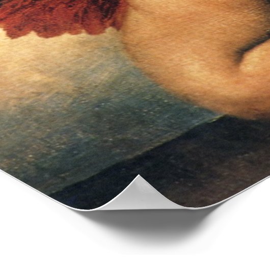 Sistine Madonna Angels door Raphael Sanzio Poster (Hoek)