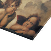 Sistine Madonna Angels door Raphael Sanzio Snijplank (Hoek)