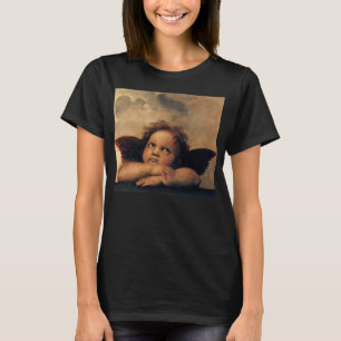 Sistine Madonna Angels door Raphael Sanzio T-shirt
