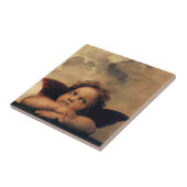 Sistine Madonna Angels door Raphael Sanzio Tegeltje (Zijkant)