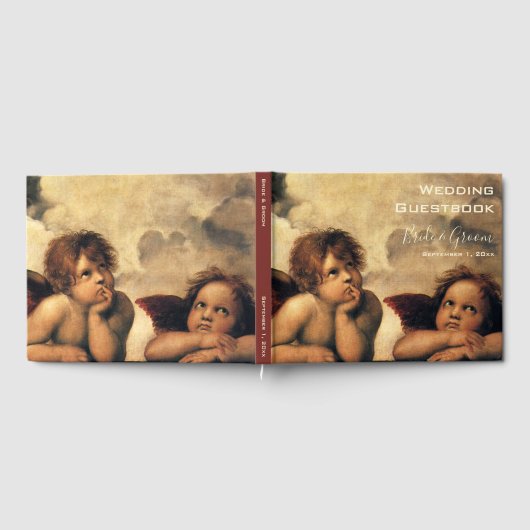 Sistine Madonna Angels door Raphael Wedding Gastenboek (Volledig)