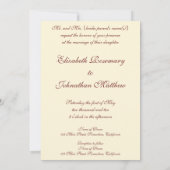 Sistine Madonna Angels door Raphael Wedding Kaart (Achterkant)