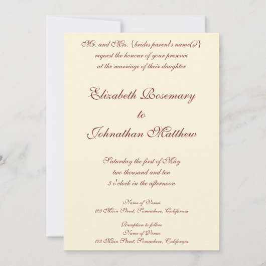 Sistine Madonna Angels door Raphael Wedding Kaart (Achterkant)